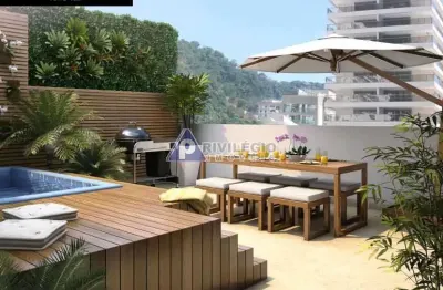 Apartamento à venda, 2 quartos, 1 suíte, 1 vaga, botafogo - rio de janeiro/rj