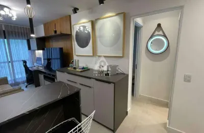 Garden quarto e sala no empreendimento sereno, 62m, totalmente mobiliado com móveis todeschini e eletrodomésticos com diversas tecnologias