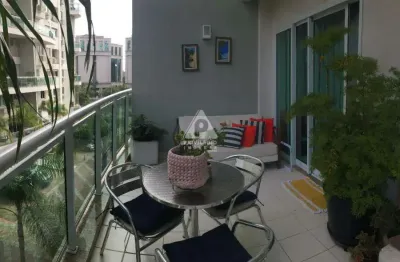 Apartamento duplex, 3 quartos, 1 suíte. condomínio américas park - barra da tijuca