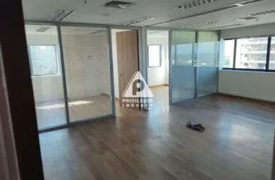 Barra tower: sala comercial 'porteira fechada' c/ 4 ar cond. e vista excepcional!