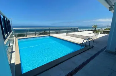 Barra da tijuca! cobertura frontal mar com 1080m² e 6 vagas na escritura. vista cinematográfica!