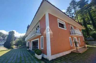 Casa de rua à venda, 4 quartos, 4 suítes, 5 vagas, quitandinha - petrópolis/rj