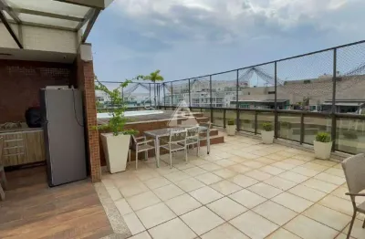Cobertura à venda, 5 quartos, 3 suítes, 2 vagas, barra da tijuca - rio de janeiro/rj