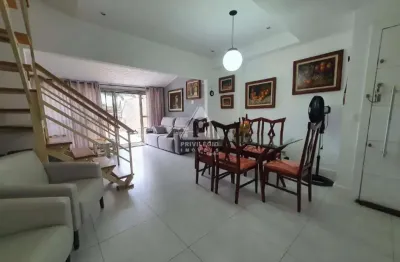 Recreio: cobertura espetacular de 310m² com 4 quartos (2 suítes) e armários de alta qualidade!