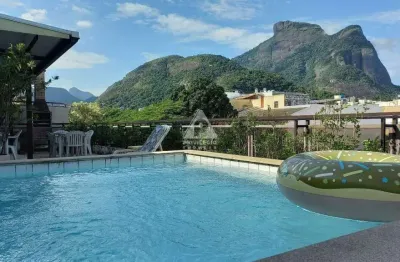 Cobertura linear de 350m² completa e bem localizada - barra da tijuca