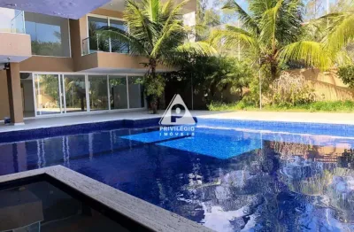 Casa em condomínio à venda, 5 quartos, 4 suítes, barra da tijuca - rio de janeiro/rj