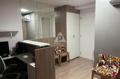 Sala comercial, 28m² - península office -barra da tijuca com vista lagoa de marapendi