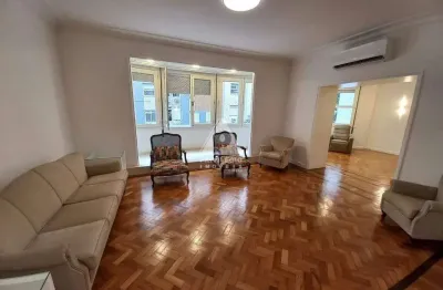 Apartamento a venda de 3 quartos, todo reformado, 193m², leme - rio de janeiro-rj
