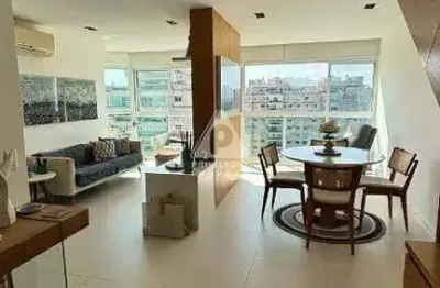 Cobertura duplex ,02 quartos,condomínio blue das américas rua césar lattes,barra da tijuca.
