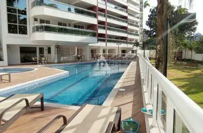 Rua araguaia: apartamento novo 3 quartos c/ varandão fechado na freguesia! 96 m