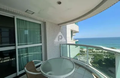 Flat à venda, 01 quarto, 01 vaga, vista mar, wyndham, fora do pool, barra da tijuca - rio de janeiro/rj