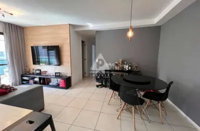 Apartamento 3 quartos, 1 suíte, sala em dois ambientes integrada a varanda, ocean pontal.