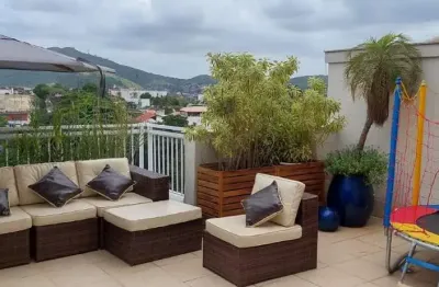 Cobertura duplex na taquara , 2 quartos em condomínio com total infraestrutura e pronta para morar