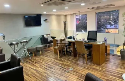 Conjunto de 2 salas comerciais,2 banheiros,2 vagas na barra da tijuca