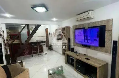 Cobertura duplex recreio 3 quartos 2 banheiros, varandão, terraço, piscina , toda em porcelanato, textura, 1 vaga de garagem.