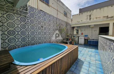 Cobertura à venda, 3 quartos, 1 suíte, botafogo - rio de janeiro/rj