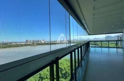 Apartamento à venda, 05 quartos, 04 suítes, 03 vagas, royal green, península, barra da tijuca - rio de janeiro/rj