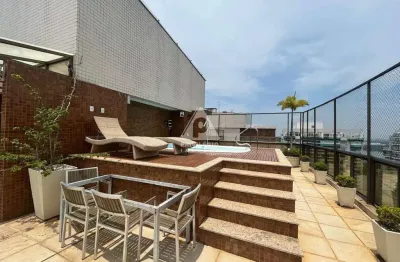 Cobertura duplex à venda, 05 quartos, 03 suítes, 03 vagas, evidence península, barra da tijuca - rio de janeiro/rj