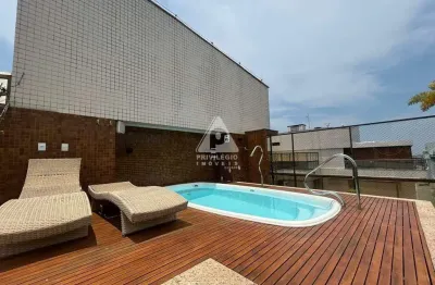 Cobertura duplex à venda, 05 quartos, 03 suítes, 03 vagas, evidence península, barra da tijuca - rio de janeiro/rj