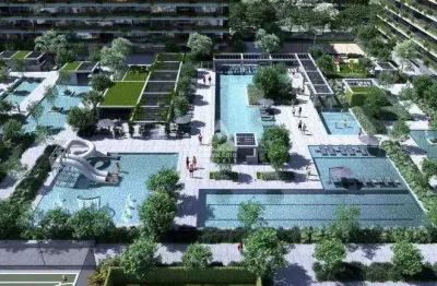 Apartamento 2 quartos, 1 suíte, 1 vaga - barra olímpica, rio de janeiro/rj- uma nova cidade com total seguranca!