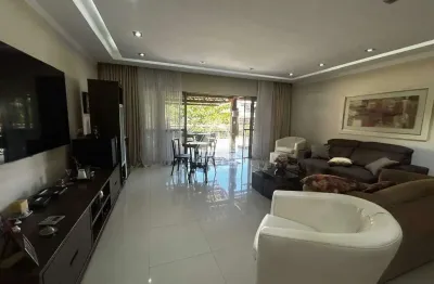 Cobertura linear com 3 suites, terraço gourmet, dependência de empregada e 2 vagas - recreio dos bandeirantes
