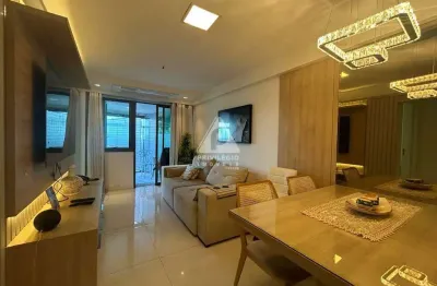 Luxo à beira-mar: royal plaza - apartamento 2 quartos e 2 vagas frontal mar!