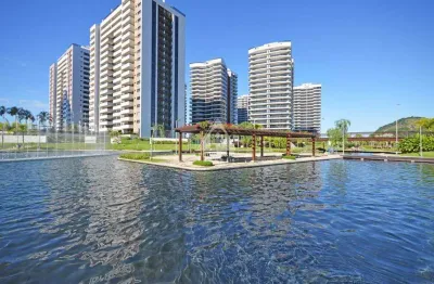 Apartamento à venda, 03 quartos, 02 suítes, 02 vagas, vista livre, ilha pura, barra olímpica - rio de janeiro/rj