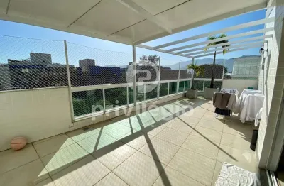 Cobertura duplex à venda, 3 quartos, 2 suítes, 2 vagas, recreio dos bandeirantes - rio de janeiro/rj