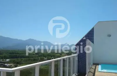Cobertura duplex à venda, 3 quartos, 2 suítes, 2 vagas - 144 m² - recreio dos bandeirantes