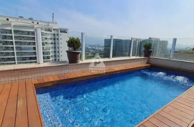 Cobertura duplex à venda, 3 suítes, 3 vagas, 280 m² - barra da tijuca