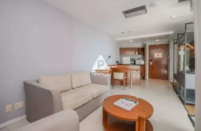 Flat a venda na barra: 1 quarto, mobiliado e em frente ao posto 4