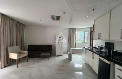 Flat à venda, 01 quarto, 01 vaga, vista mar, wyndham, fora do pool, barra da tijuca - rio de janeiro/rj