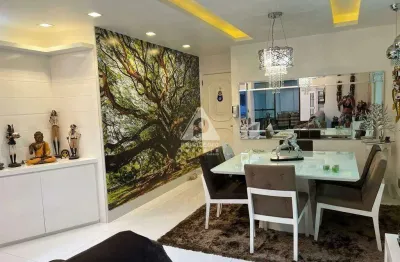 Apartamento à venda, 03 quartos, 01 suíte, vista mar e canal de marapendi - ilha de cozumel, barra da tijuca - rio de janeiro/rj