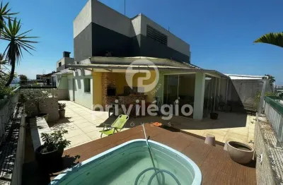 Cobertura duplex no condomínio atlantis, à venda, 4 quartos, 2 suítes, 2 vagas, 267m² - barra da tijuca