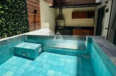 Apartamento à venda, 3 quartos, 2 suítes, 1 vaga, humaitá - rio de janeiro/rj