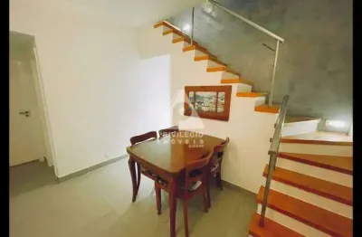Cobertura duplex à venda, 4 quartos, 2 suítes, 2 vagas, lagoa