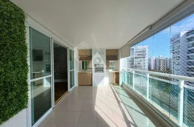 Apartamento com 3 suítes e vista privilegiada no condomínio península saint martin