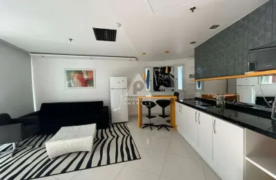 Flat à venda, 01 quarto, 01 vaga, vista mar, wyndham, barra da tijuca - rio de janeiro/rj