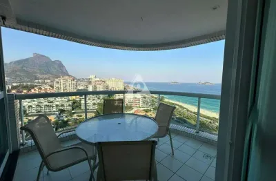 Flat à venda, 01 quarto, 01 vaga, vista mar, wyndham, barra da tijuca - rio de janeiro/rj