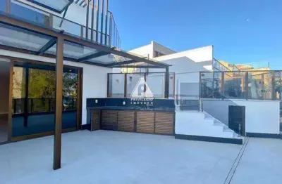 Cobertura duplex à venda, 5 quartos, 5 suítes, 3 vagas, barra da tijuca - rio de janeiro/rj