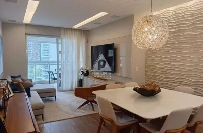 Apartamento com 3 quartos, suíte, varanda e vaga de garagem , mais infraestrutura, a venda no península, barra da tijuca