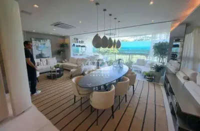 Apartamento à venda, 04 quartos, 04 suítes, 03 vagas, atlântico sul, barra da tijuca - rio de janeiro/rj