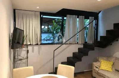 Apartamento 1 quarto frente | santa teresa, rj | 48m² e segurança 24h