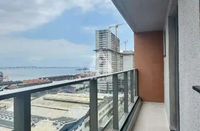 Rio energy: apto 2 quartos (1 suíte) com vaga - vista baia de guanabará - porto maravilha, rj