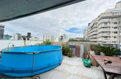 Cobertura à venda em botafogo, rj – 88 m², frente, 1 quarto, financiamento disponível