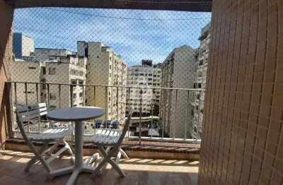 Flat à venda, 1 quarto, 1 vaga, copacabana - rio de janeiro/rj
