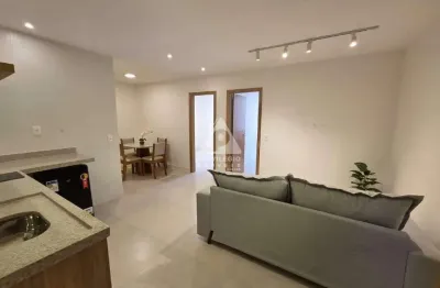 Apartamento 53m² 2 quartos finamente reformado e mobiliado em prédio misto no centro do Rio de Janeiro. Av. Graça Aranha.