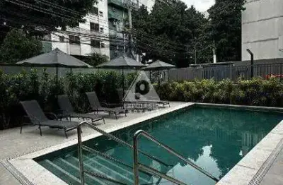 Garden - Sala quarto 80m² - prédio com Infraestrutura completa - Vaga - Tijuca