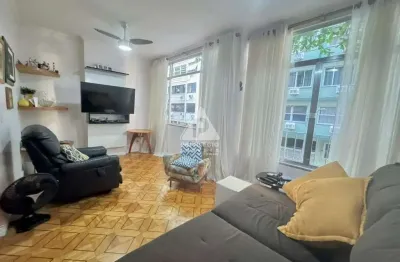 Apartamento charmoso 2 quartos (original 3) com vaga nos posto 5 - copacabana