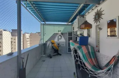 Cobertura em copacabana com vaga de garagem próximo a praia e metro!